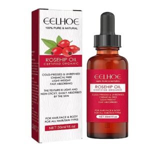 Aibyks Rosa Mosqueta para Rostro,Aceite Facial orgánico,...